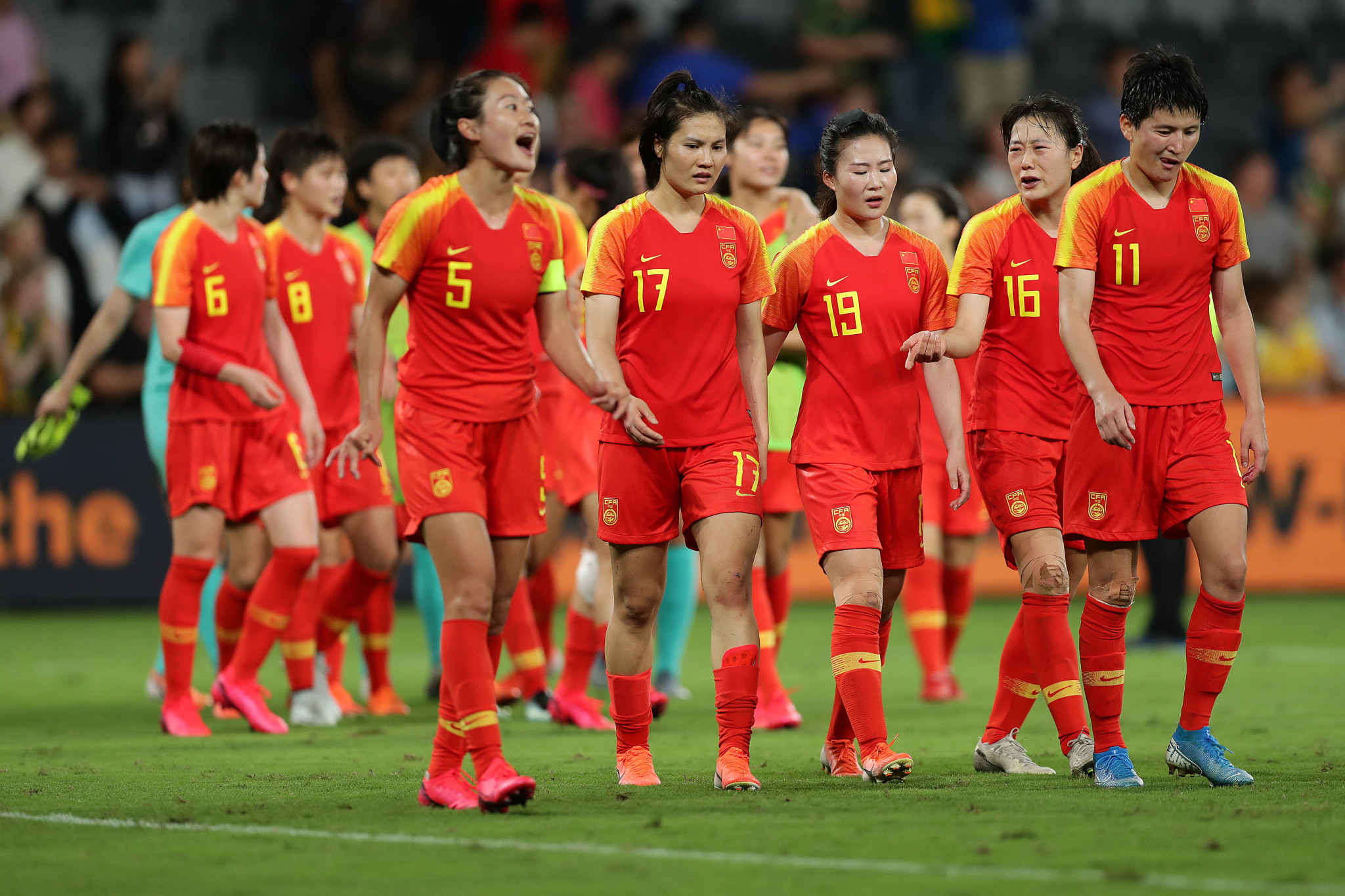 China’s women’s football team have proposed playing the home leg of their crucial Olympic play-off with South Korea in Sydney ©Getty Images