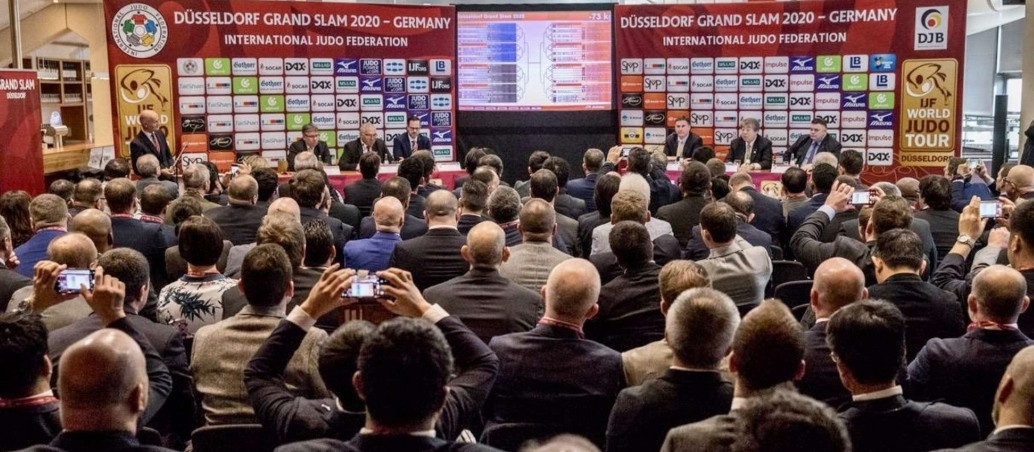 The draw for the IJF Grand Slam in Düsseldorf took place today ©IJF