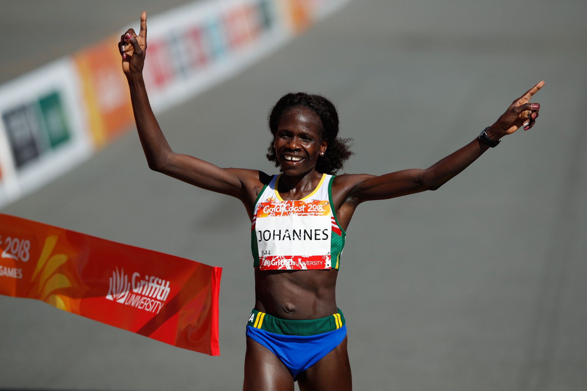 Helalia Johannes of Nambia is the defending champion of the Nagoya Women's Marathon ©Getty Images