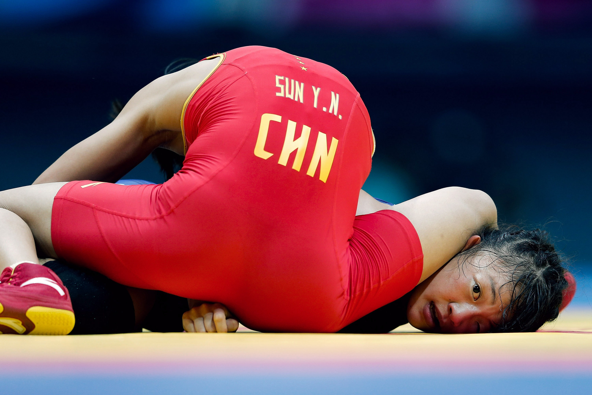 Chinese wrestlers will be able to compete at the upcoming qualifiers for the Tokyo 2020 Olympic Games, but are being quarantined in Serbia first ©Getty Images