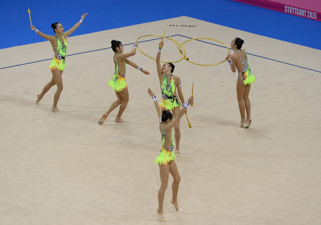 Stuttgart hosted this year's Rhythmic Gymnastics World Championships