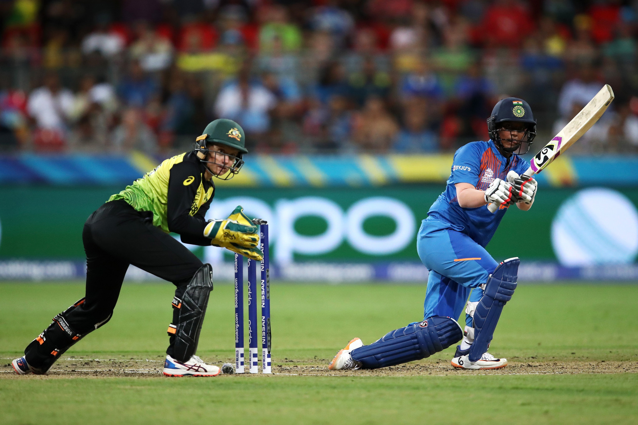 India stun defending champions Australia in ICC Women's World Twenty20 opener