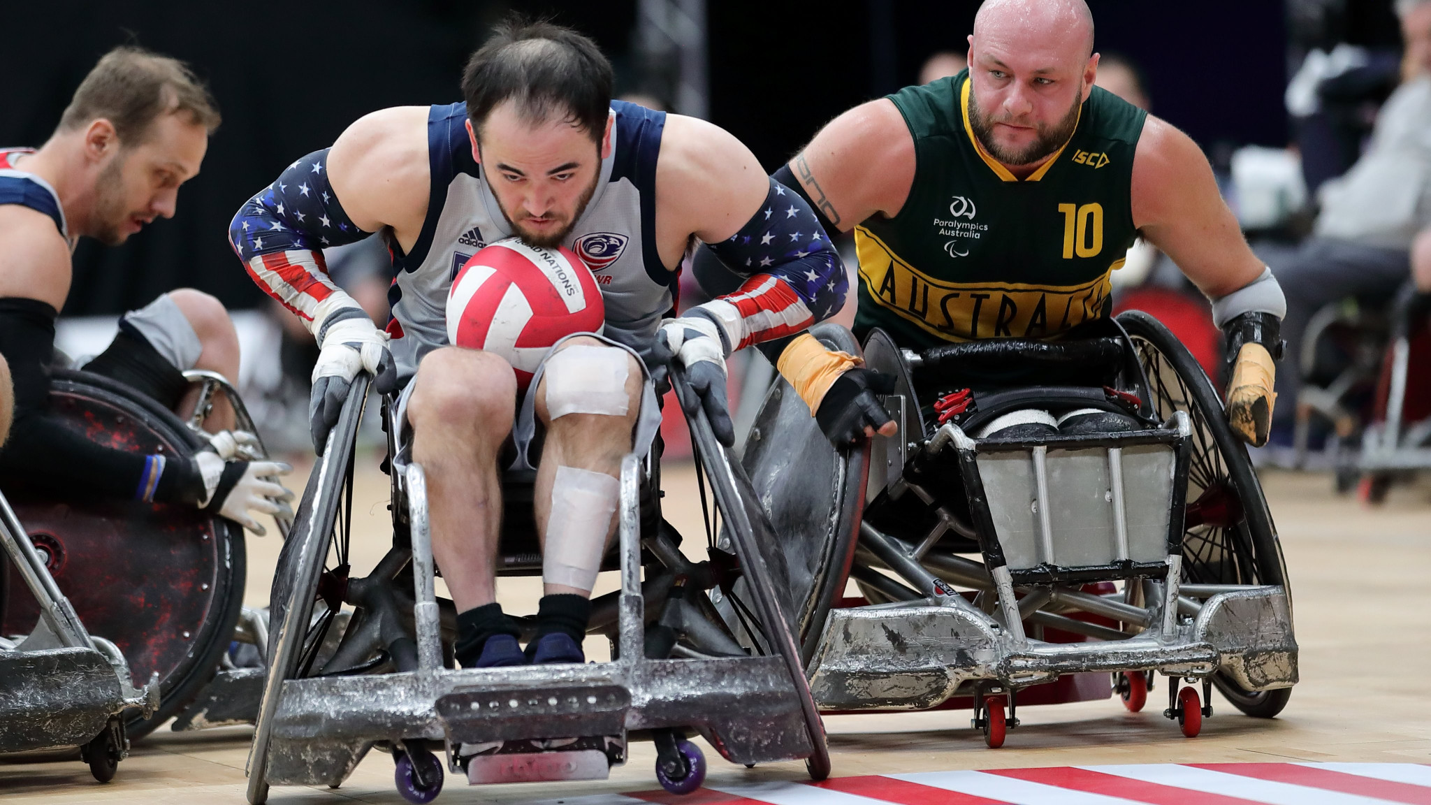 United States unbeaten on first day of Wheelchair Rugby Quad Nations