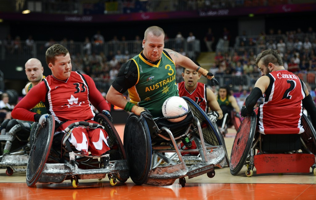 Paralympic gold medallists Australia headline the World Wheelchair Rugby Challenge which takes place in October