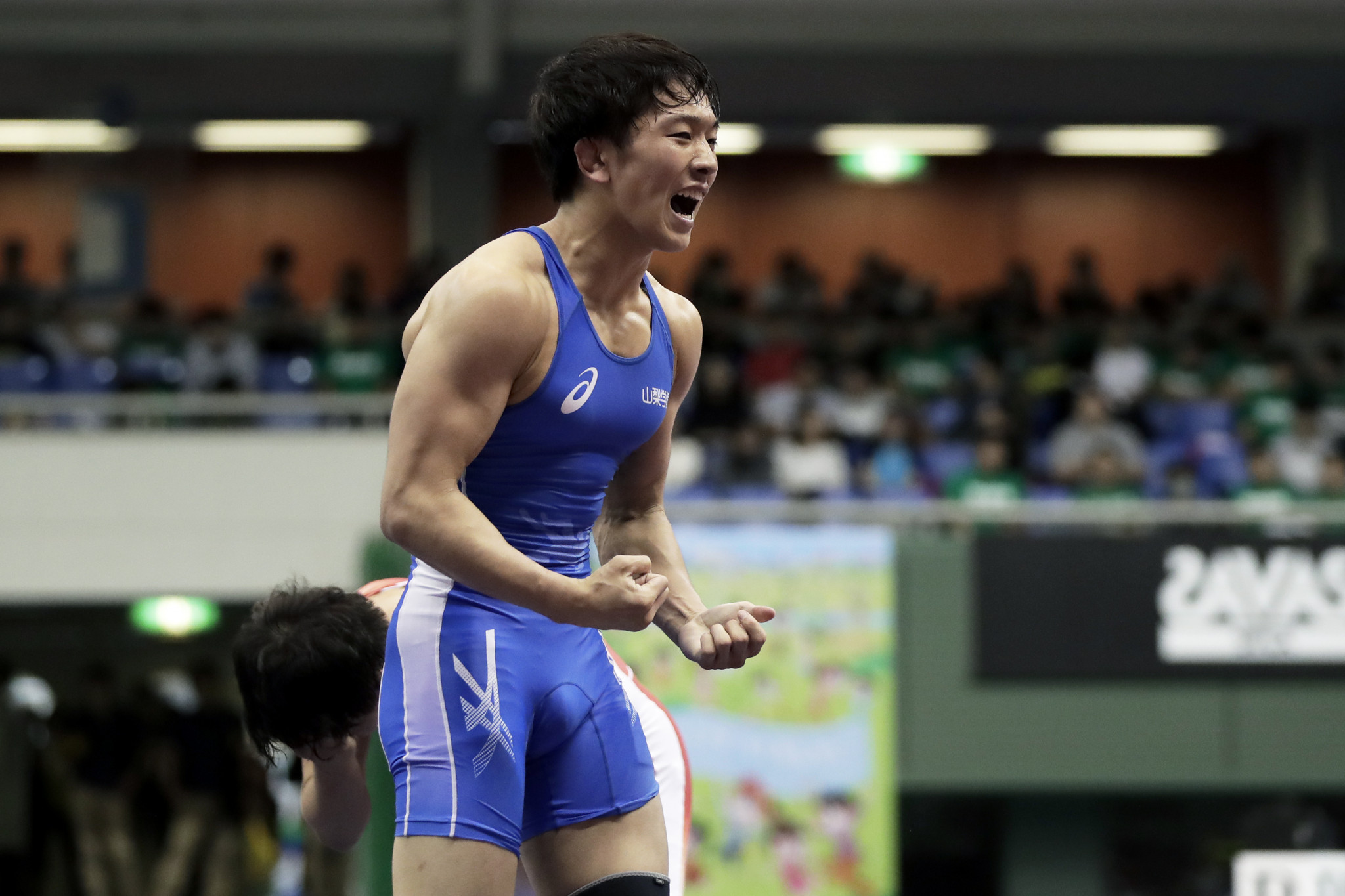 Takuto Otoguro triumphed in the men's 65kg freestyle event ©Getty Images