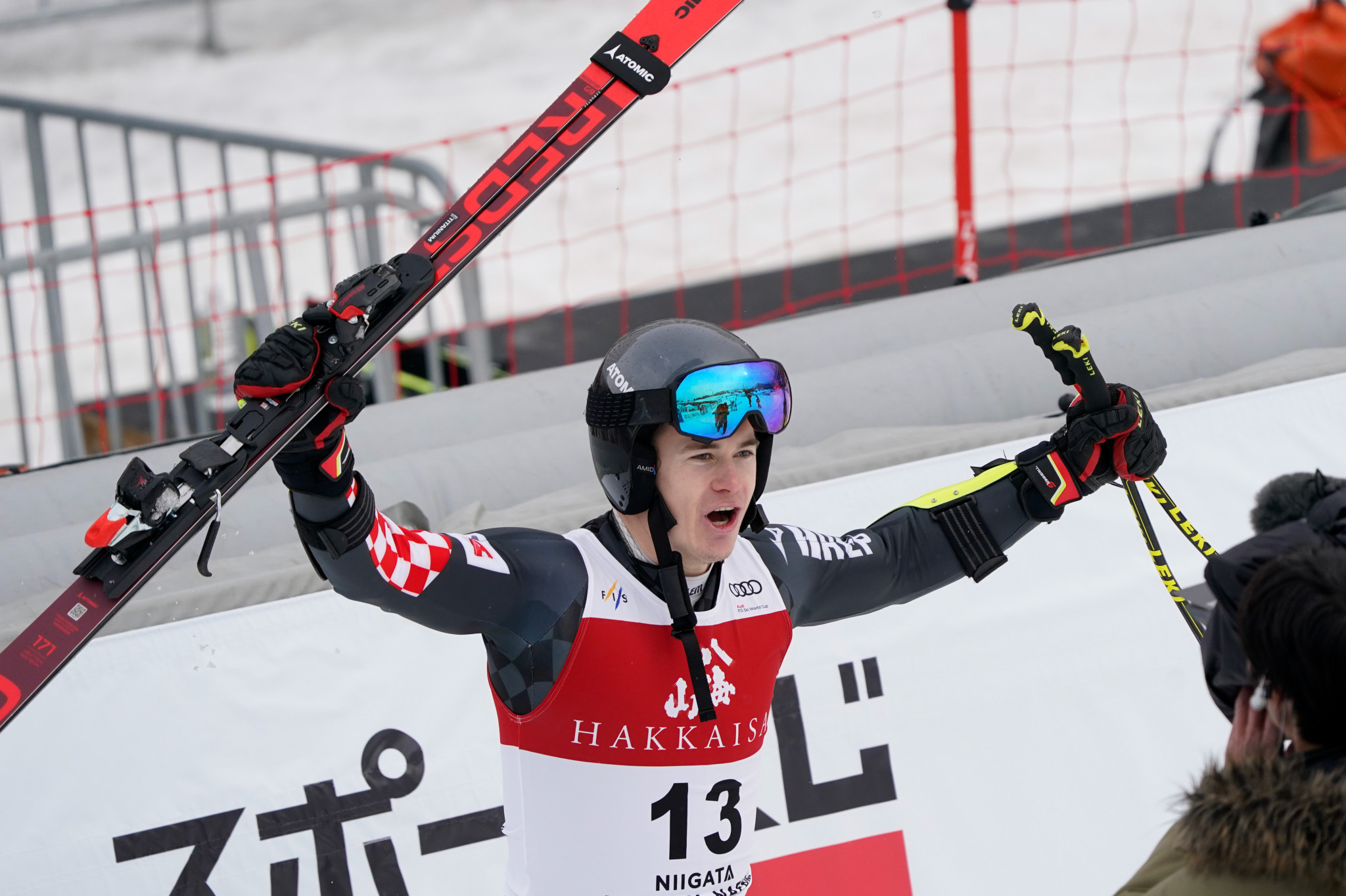 Zubčić clinches first Croatian FIS Alpine Ski World Cup giant slalom win