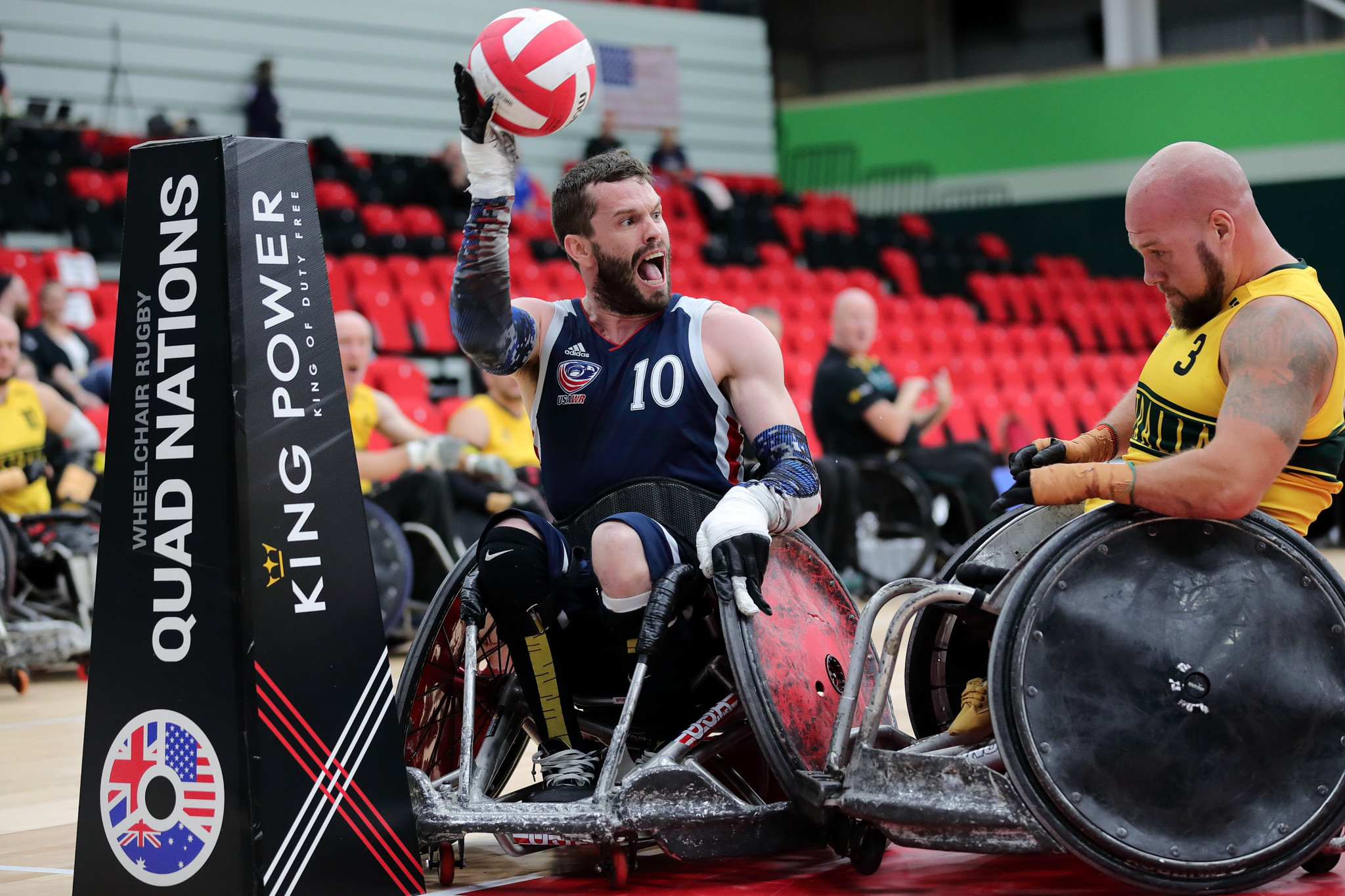 Unbeaten United States into Wheelchair Rugby Quad Nations final