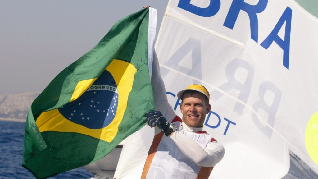 Brazil's five-time Olympic medal winning sailor Robert Scheidt is among the 24 candidates for election to the IOC Athletes' Commission at Rio 2016 ©Getty Images