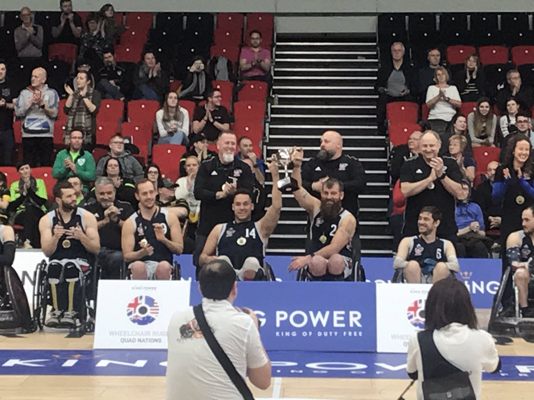 United States win Wheelchair Rugby Quad Nations title for second time