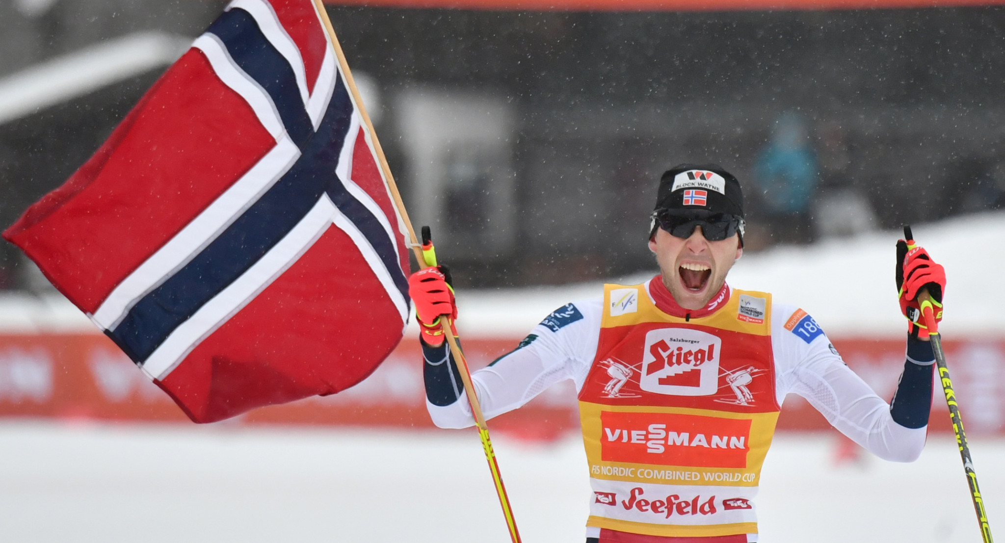 Riiber seals overall Nordic Combined World Cup title with 13th win of season
