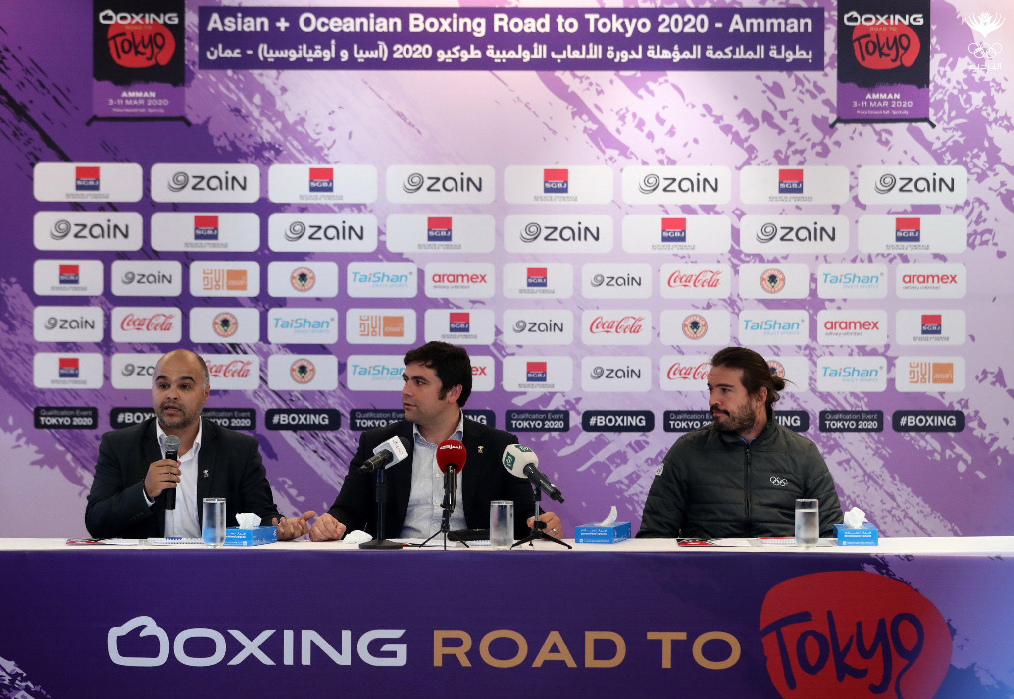 Sponsors sign-up to support rearranged Olympic boxing qualifier in Amman