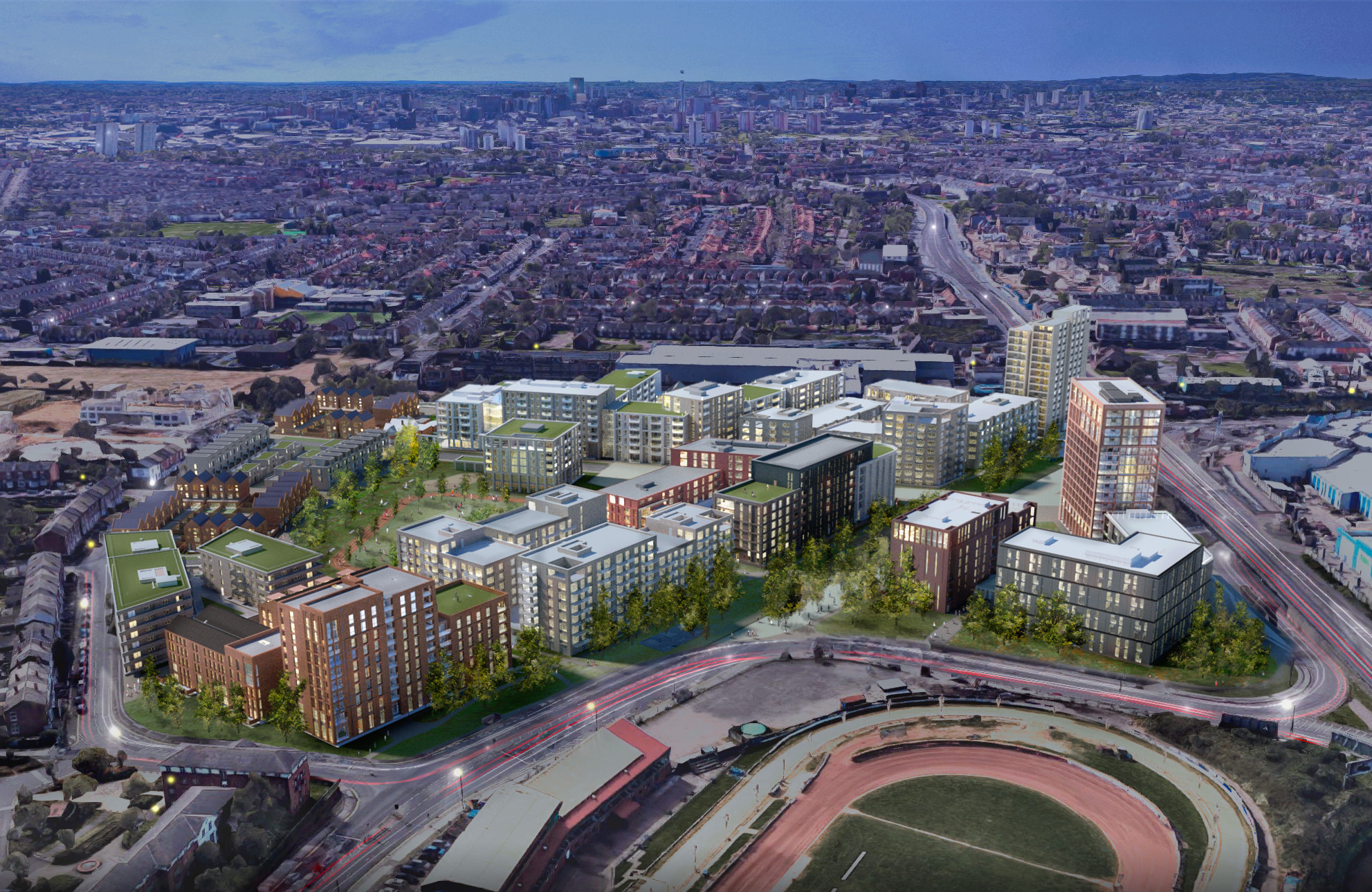 Funding for the Athletes' Village being built for the 2022 Commonwealth Games is set to be discussed by Birmingham City Council ©Birmingham 2022