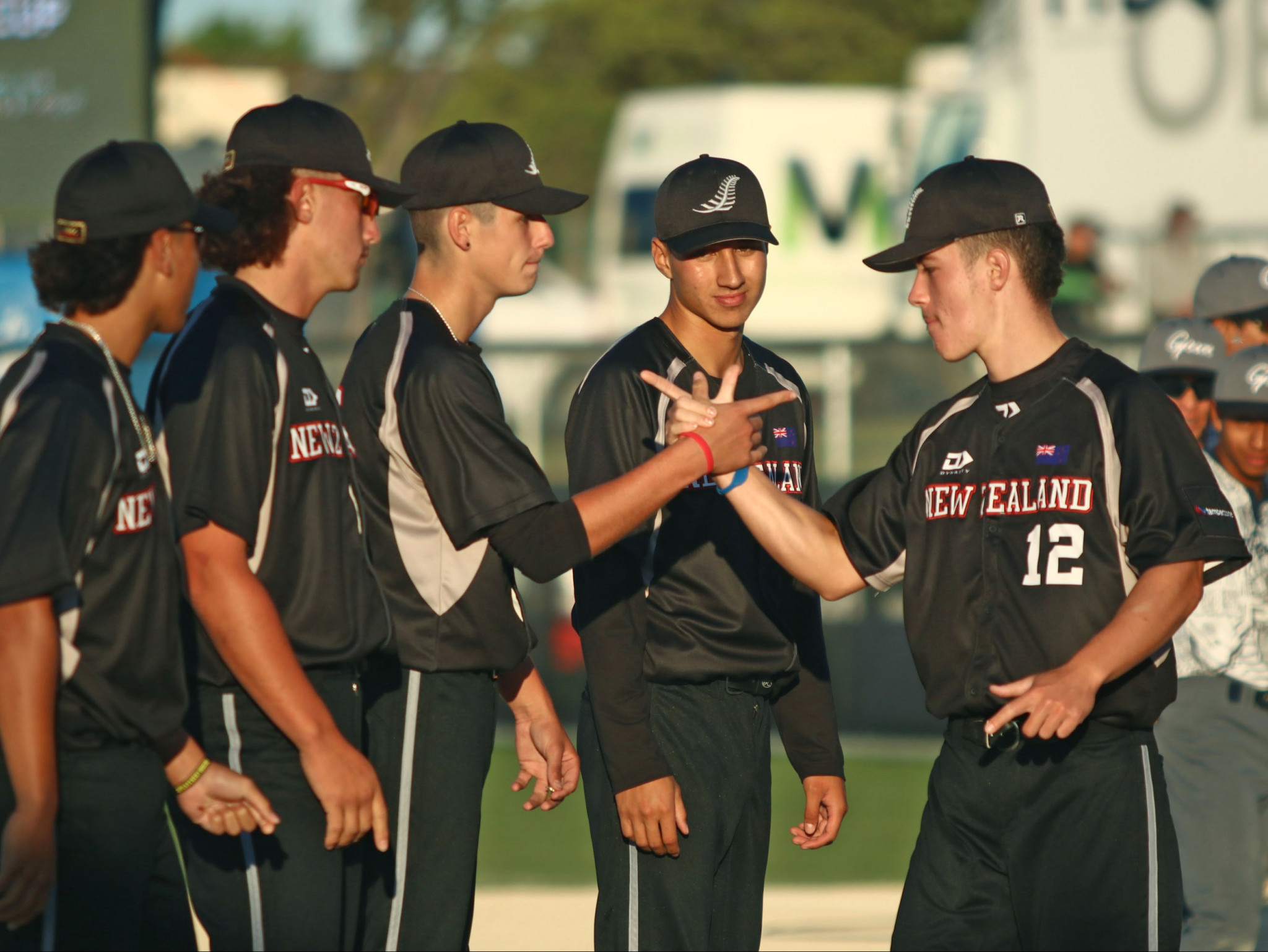 New Zealand came from behind to beat Guatemala, and have booked a super round place ©WBSC