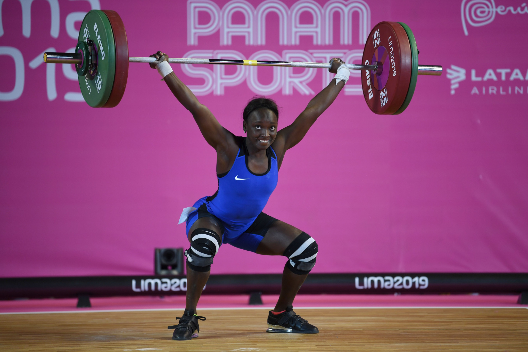 Yenny Sinisterra is one of three Colombian weightlifters to have tested positive ©Getty Images