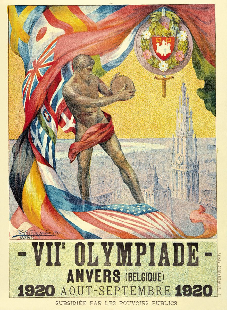 Special efforts were needed to ensure that Antwerp was ready to host the 1920 Olympic ©Olympic Museum 