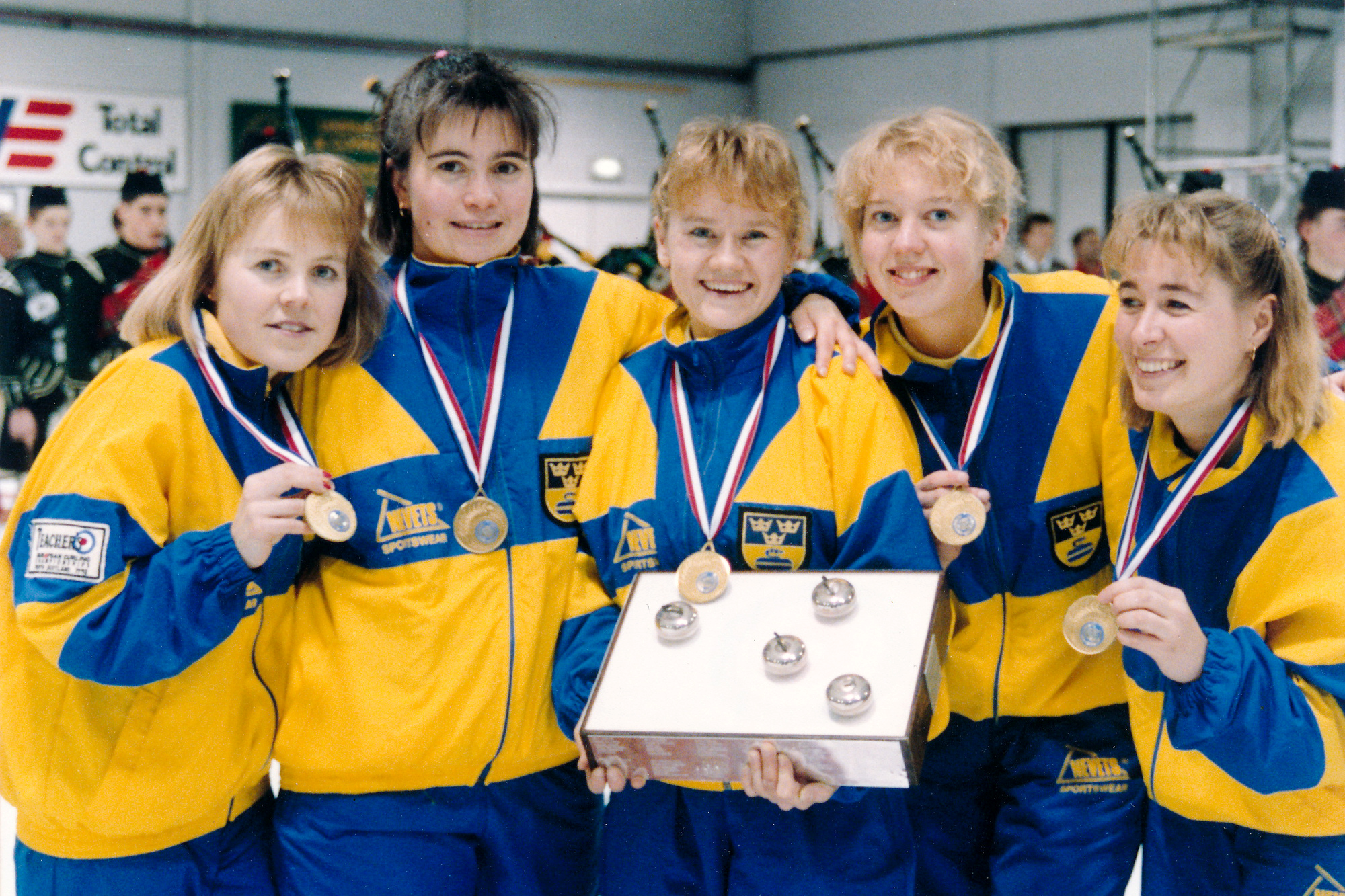 Sweden's Team Elisabet Gustafson have been inducted into the WCF Hall of Fame ©WCF