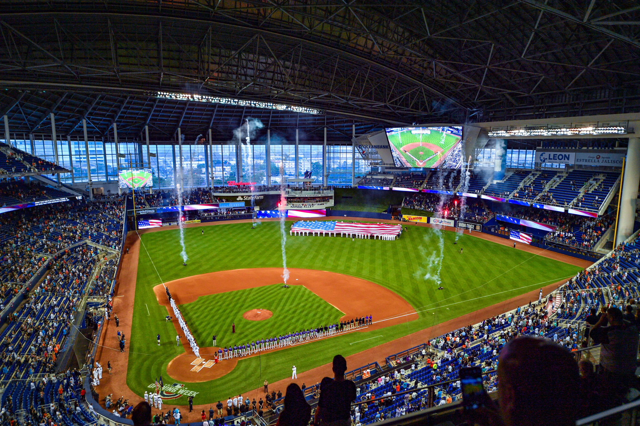 Marlins Park will host the 2021 World Baseball Classic final ©Getty Images