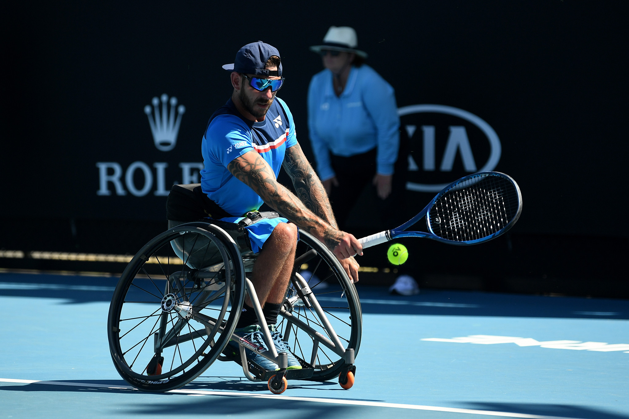 Australian wheelchair tennis player Heath Davidson also features on the roster ©Getty Images