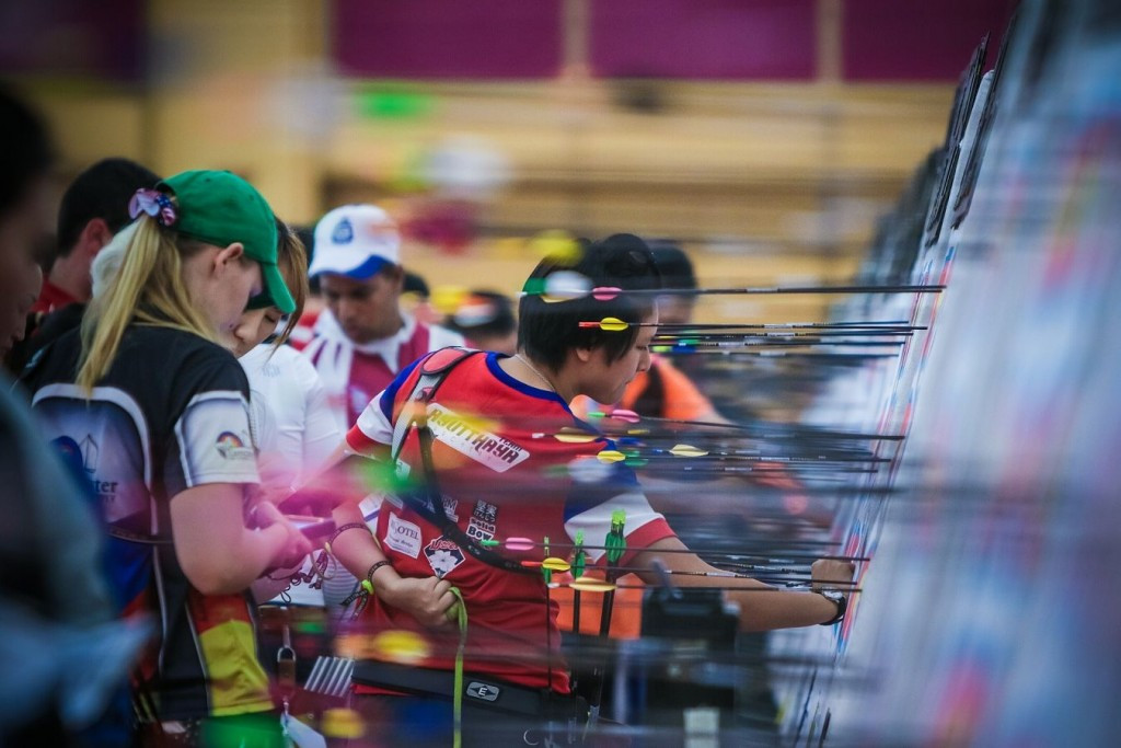 South Korea dominated qualifying in the women's recurve competition