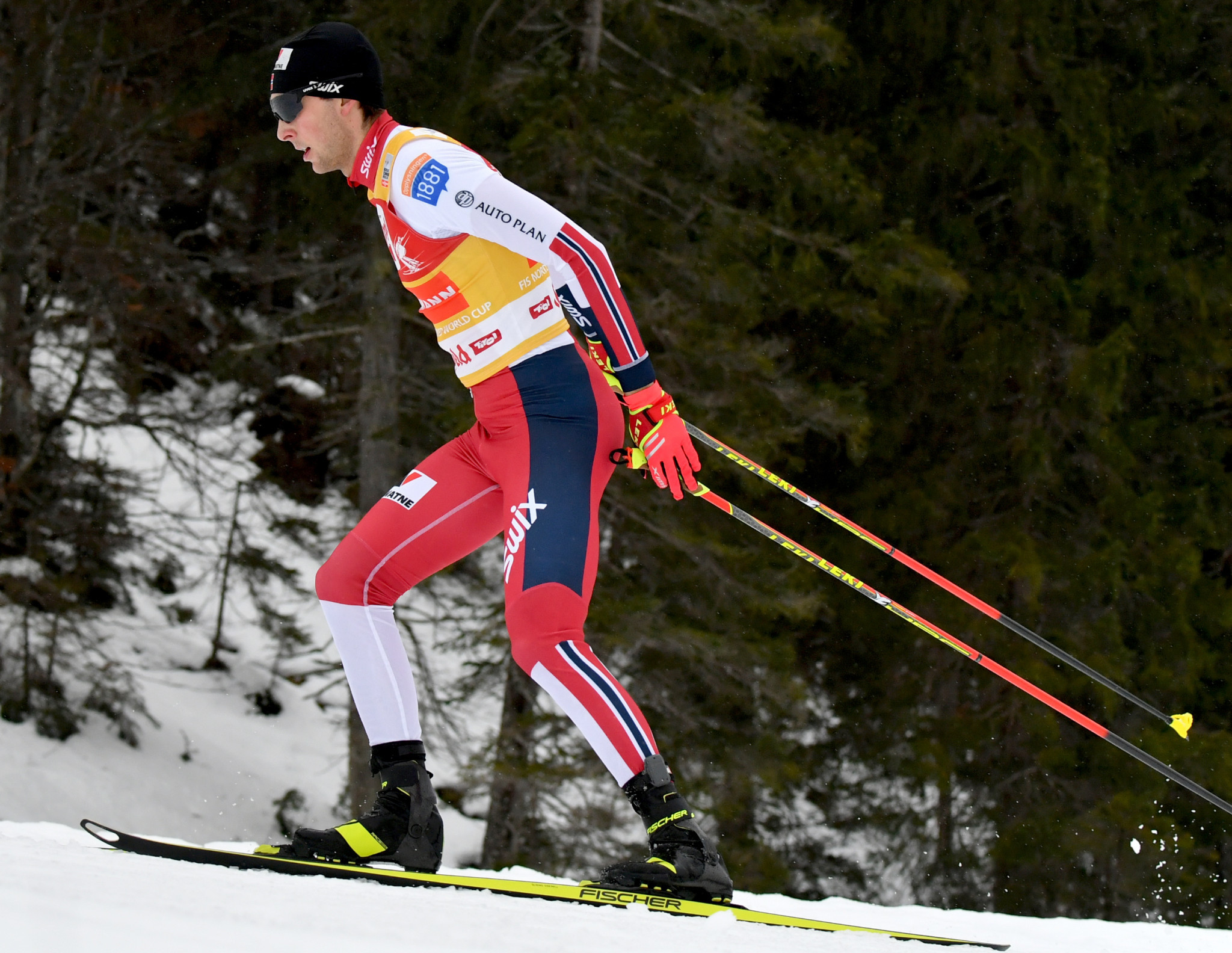 Riiber tops provisional competition round standings at FIS Nordic Combined World Cup in Lahti