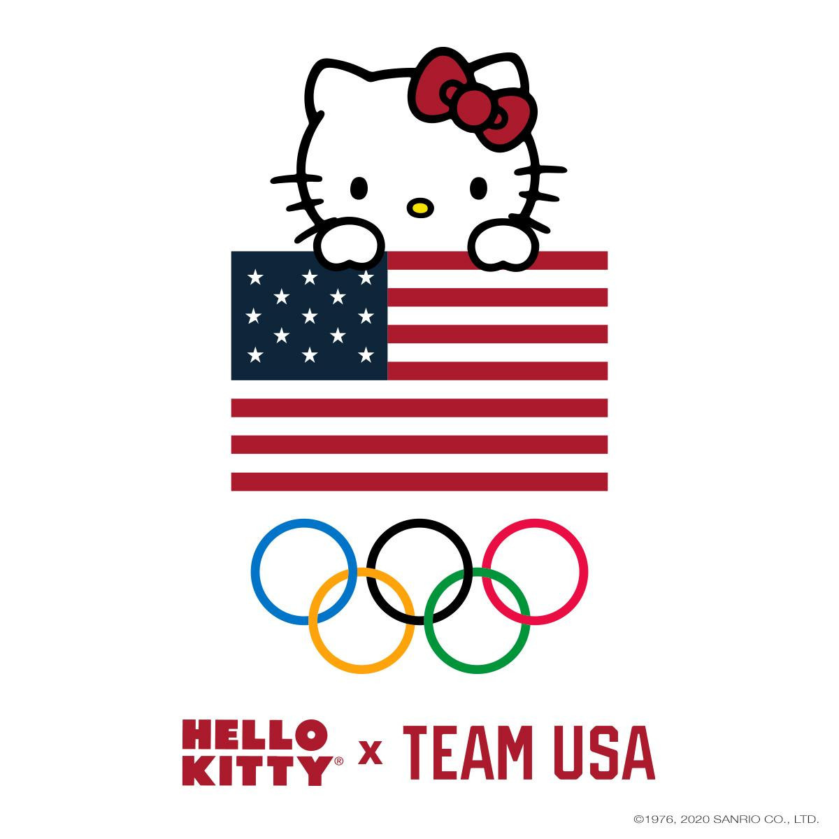 Hello Kitty partners with Team USA for Tokyo 2020 range