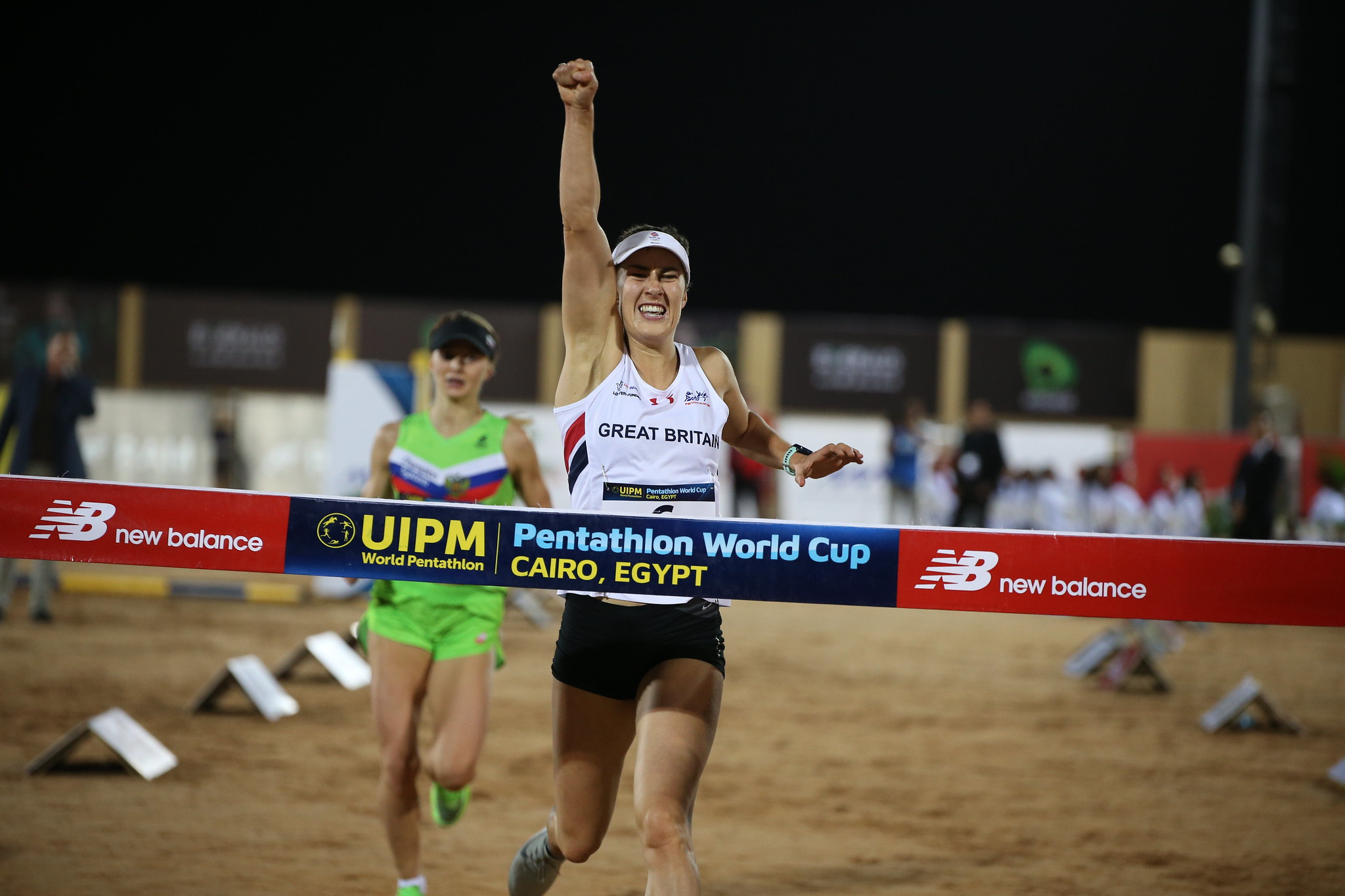 Joanna Muir won the first women's event of the new season ©UIPM