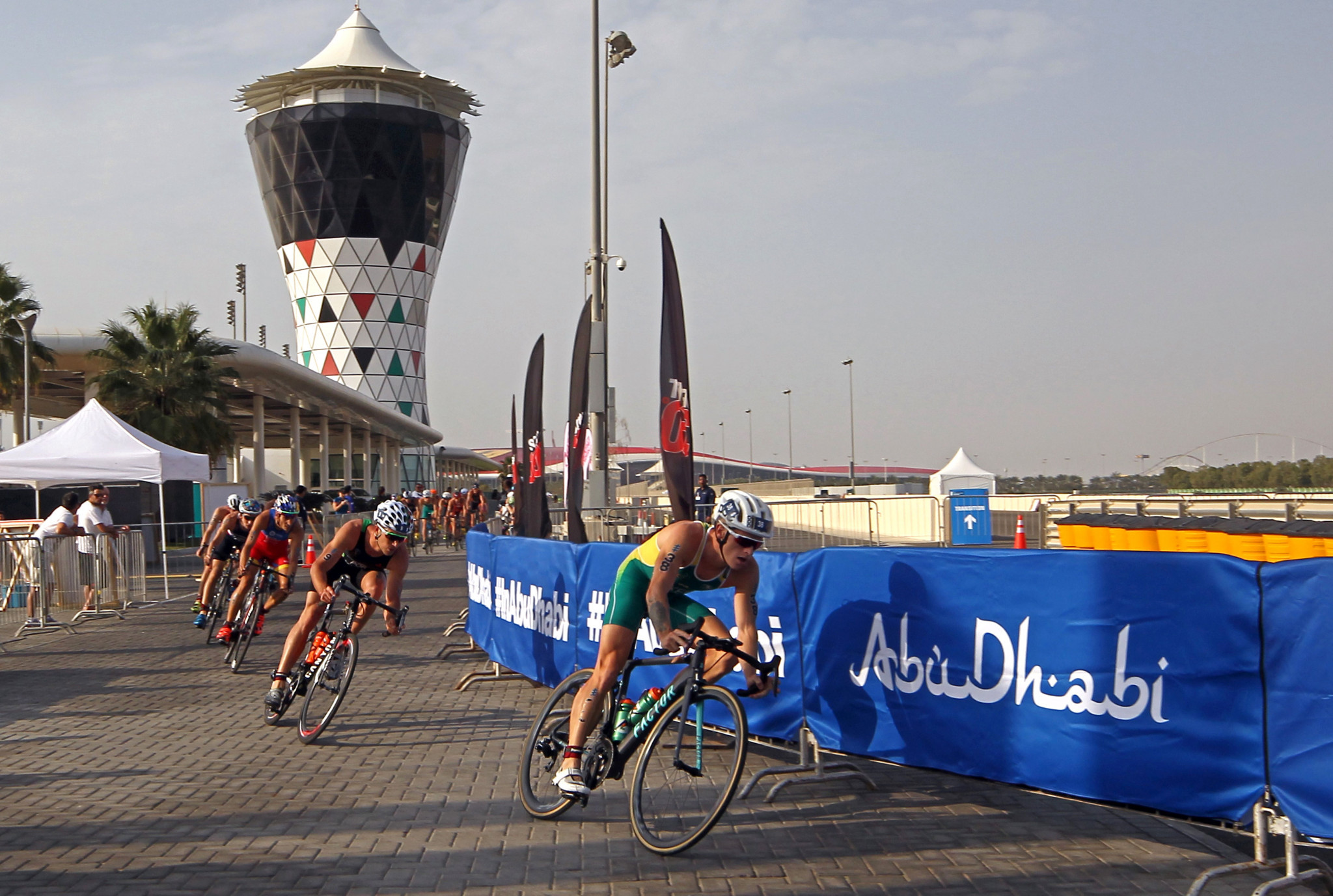 The ITU World Triathlon Series in Abu Dhabi has been postponed to reduce the spread of coronavirus ©Getty Images