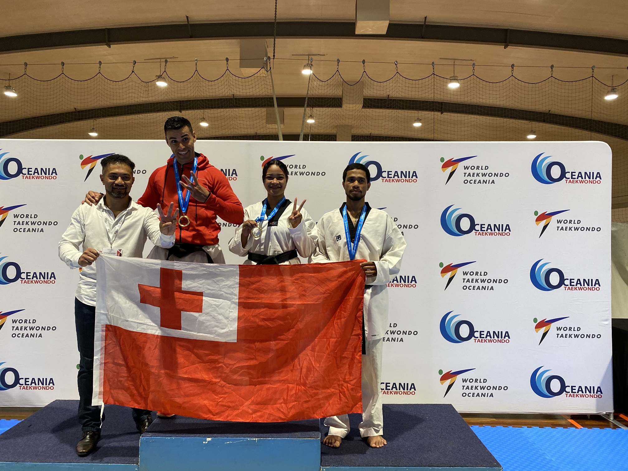 Taufatofua earns Tokyo 2020 berth at Oceania taekwondo qualifier in Gold Coast