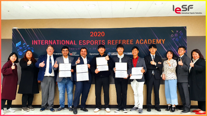 First trainees complete International Esports Referee Academy course