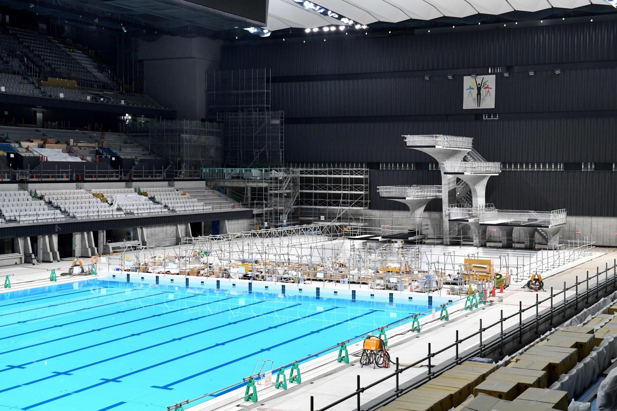 The Japan Swimming Championships could be held behind closed doors ©Getty Images