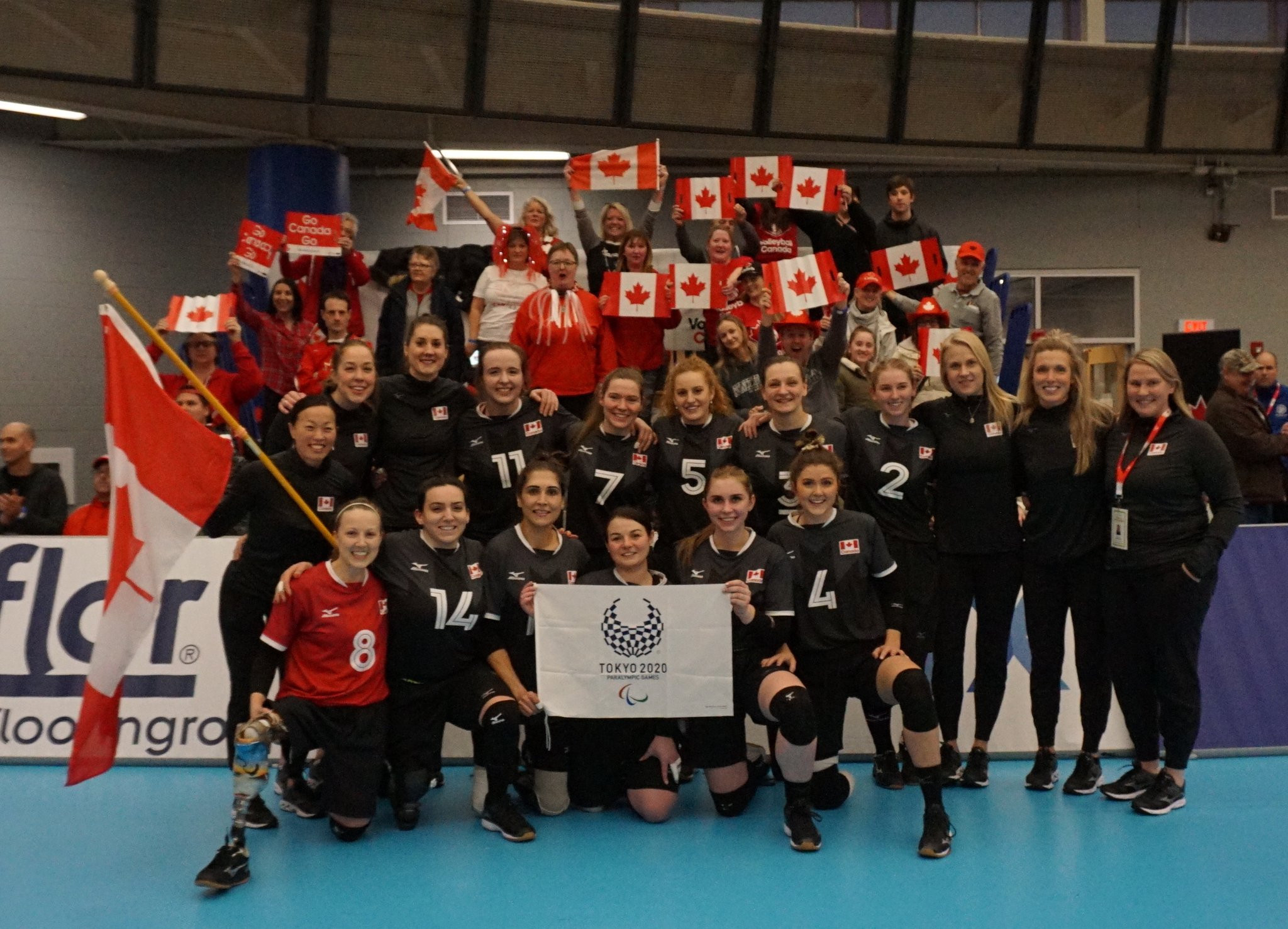 Canada's women's sitting volleyball team have qualified for Tokyo 2020 ©Twitter/ParaVolley