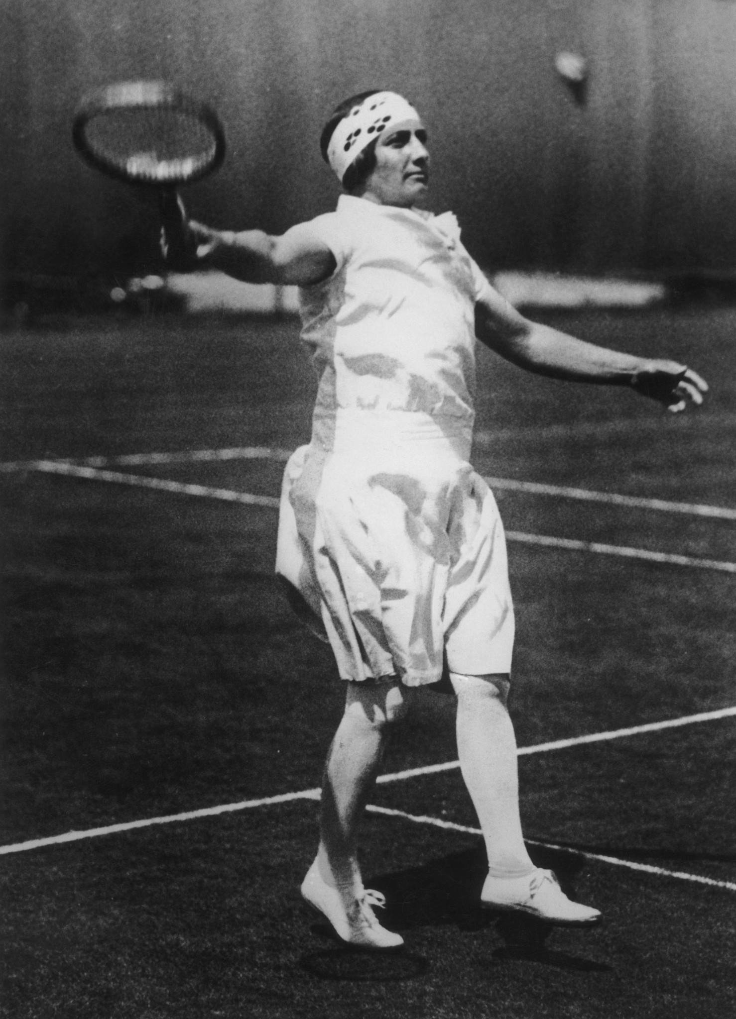 Hazel Hotchkiss Wightman was the Olympic mixed doubles with Richard Norris Williams in 1924 ©Getty Images