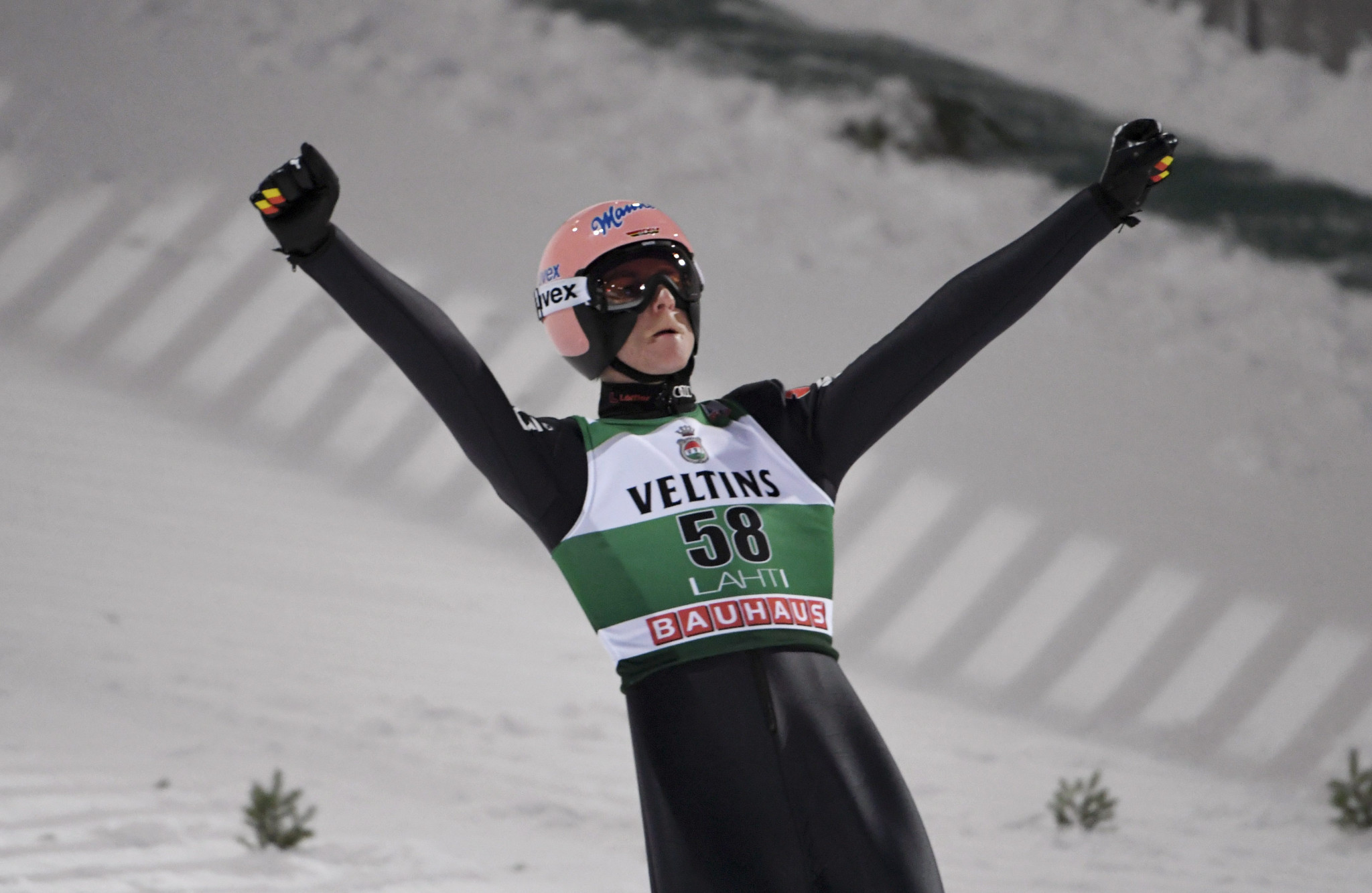 Geiger closes gap on Kraft at FIS Ski Jumping World Cup in Lahti