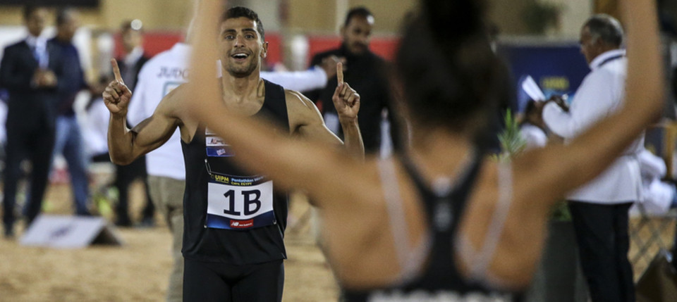 Egypt clinched gold and silver at the International Modern Pentathlon Union World Cup in Cairo ©UIPM