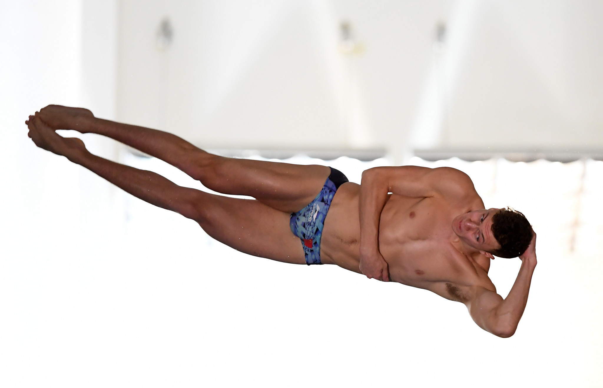Noah Williams won the men's 10m platform title for Britain ©Getty Images
