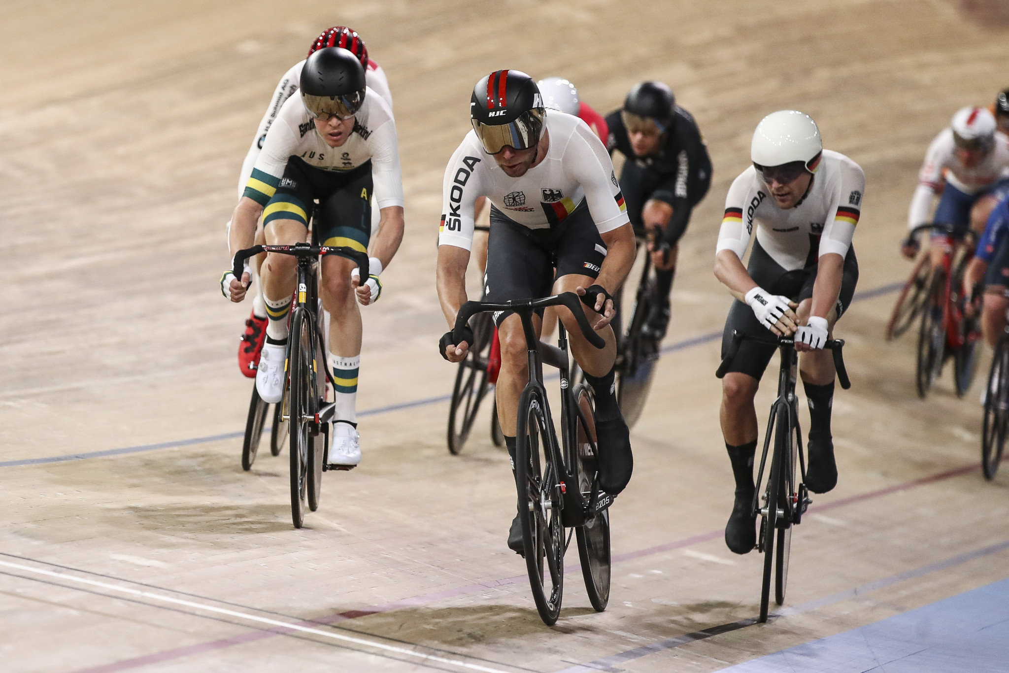 The partnership was announced during the UCI Track Cycling World Championships in Berlin ©Getty Images