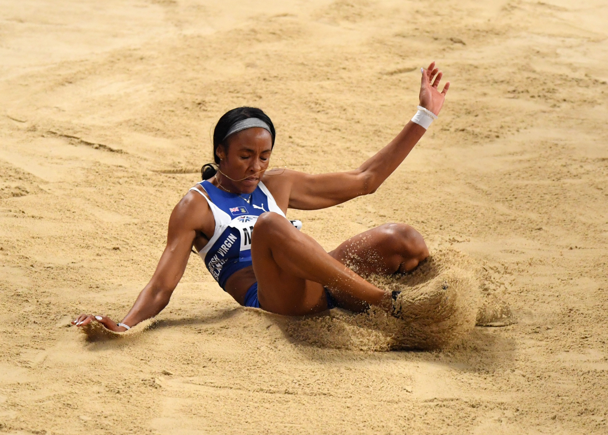 Pan American Games gold medallist Chantel Malone is among the British Virgin Islands' Tokyo 2020 hopefuls ©Getty Images