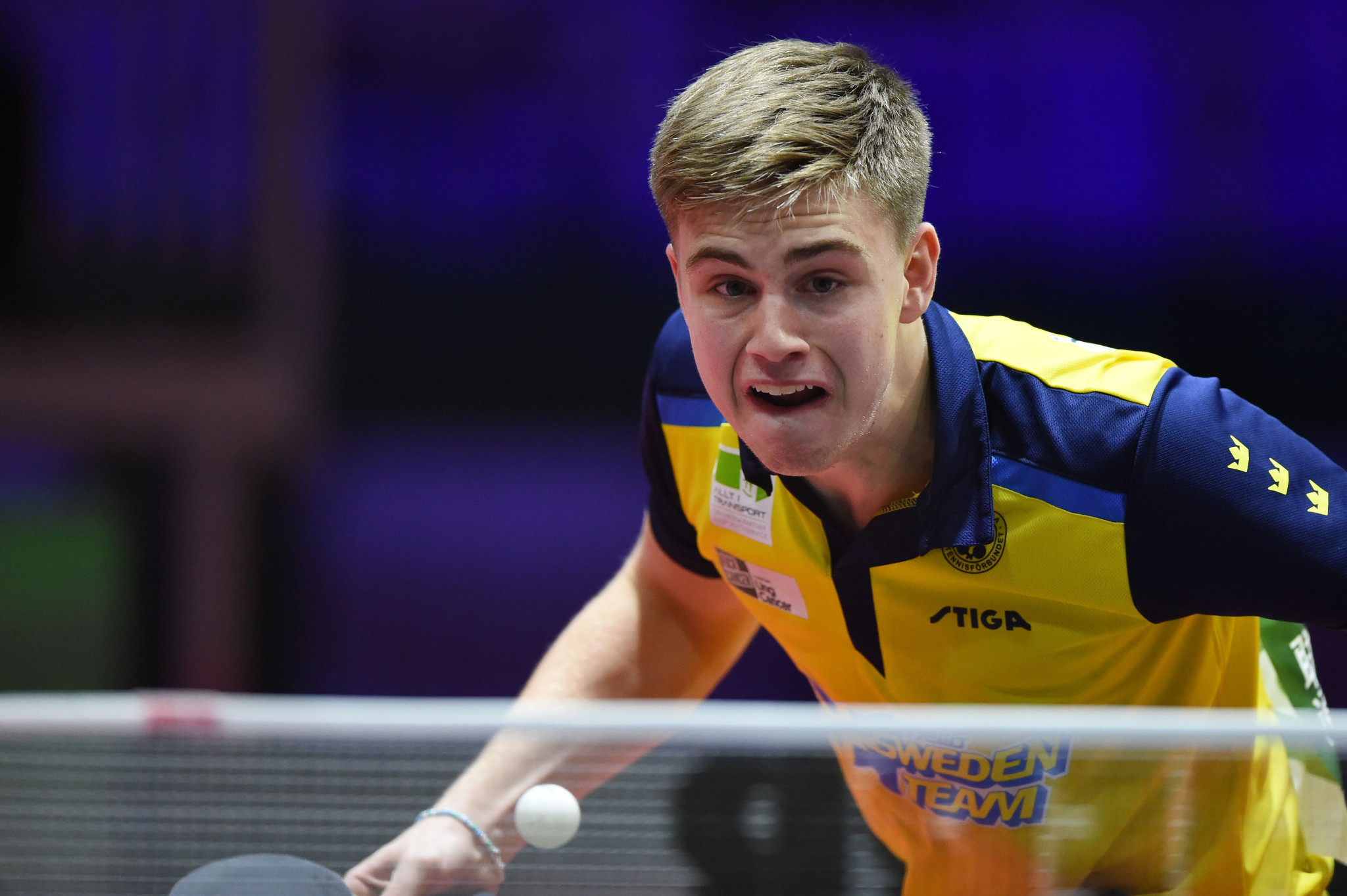 Sweden's Truls Moregard enjoyed a seven-game win over China's Fang Bo ©Getty Images
