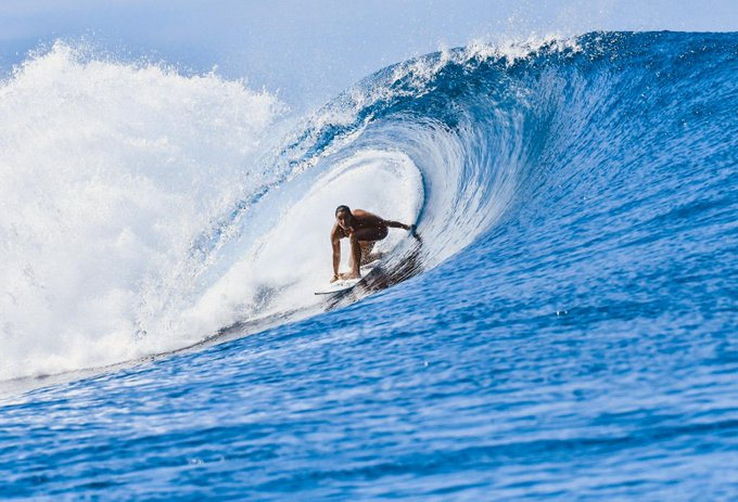 Tahiti has been approved as the surfing venue for Paris 2024 ©Paris 2024