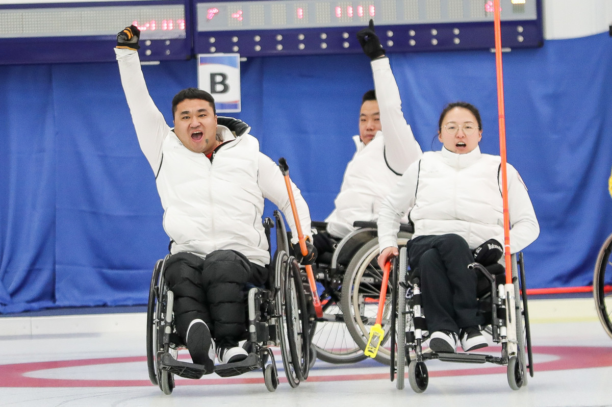 Holders China better Sweden at World Wheelchair Curling Championship