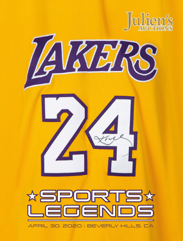 Kobe Bryant memorabilia being put up for sale by Julien's Auctions