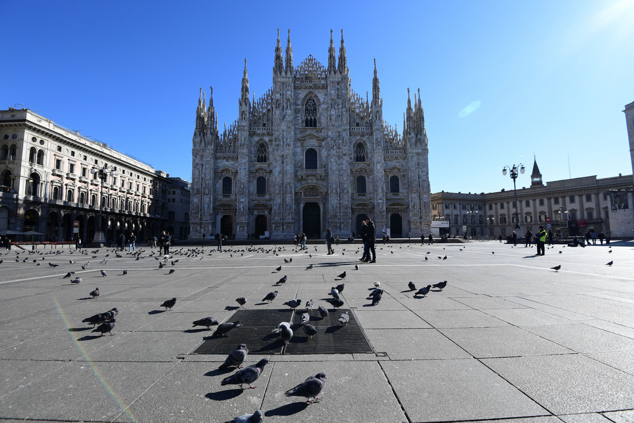 Milan has been badly affected by the outbreak of coronavirus in Italy ©Getty Images