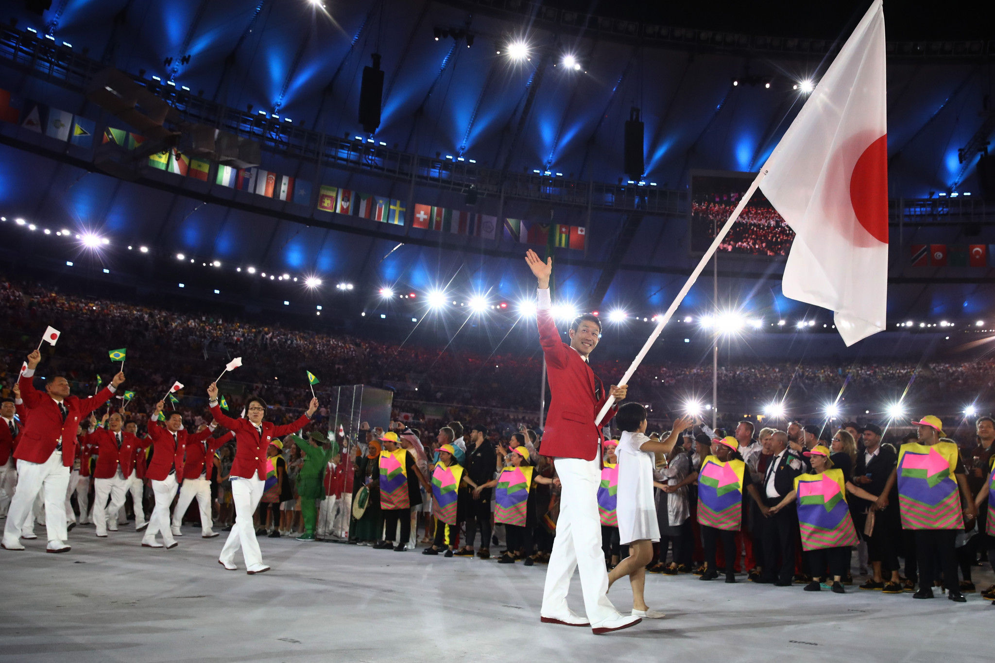National Olympic Committees will have an option to have a female and male flagbearer ©Getty Images
