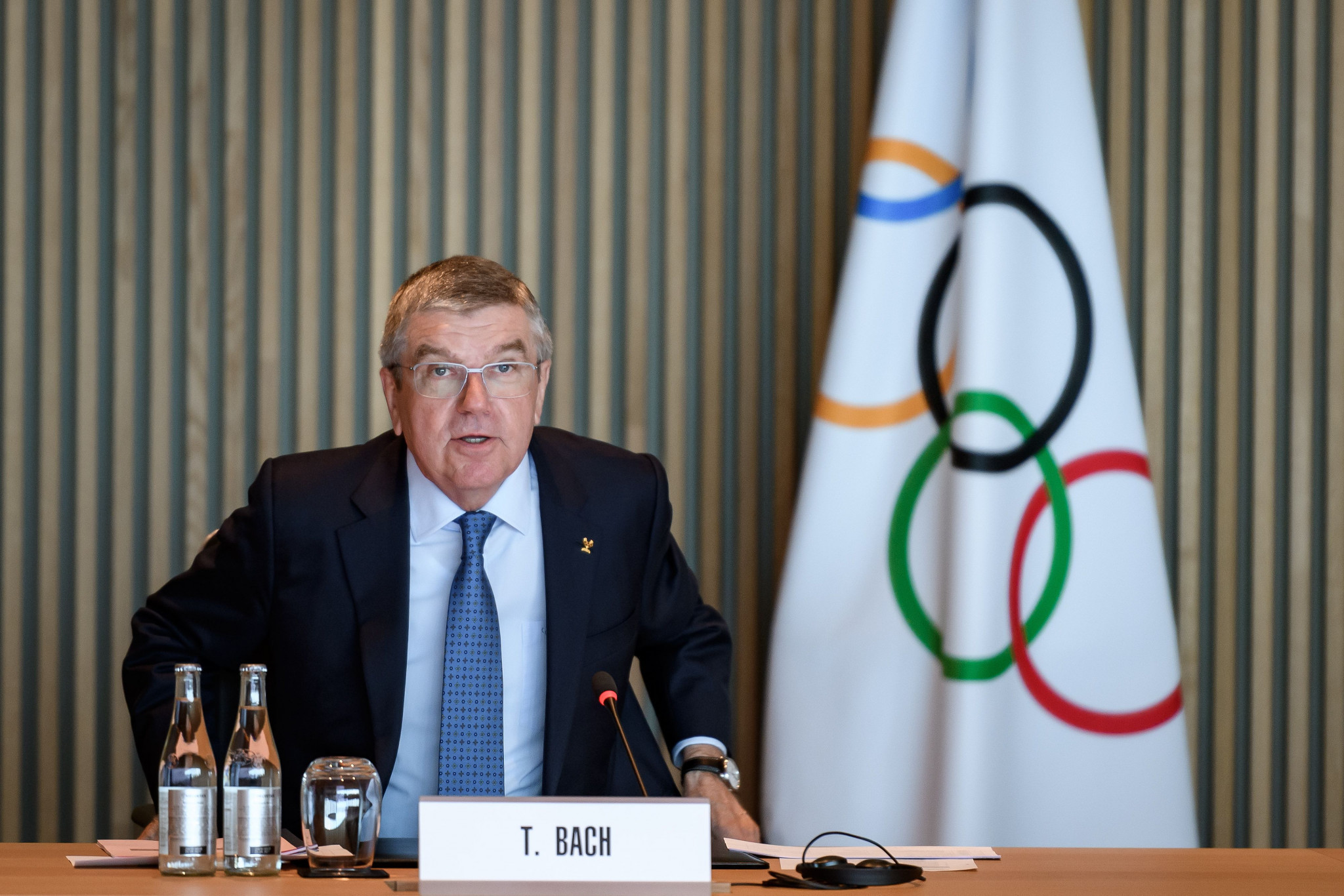 IOC President Thomas Bach said the decision was in response to climate change concerns ©Getty Images
