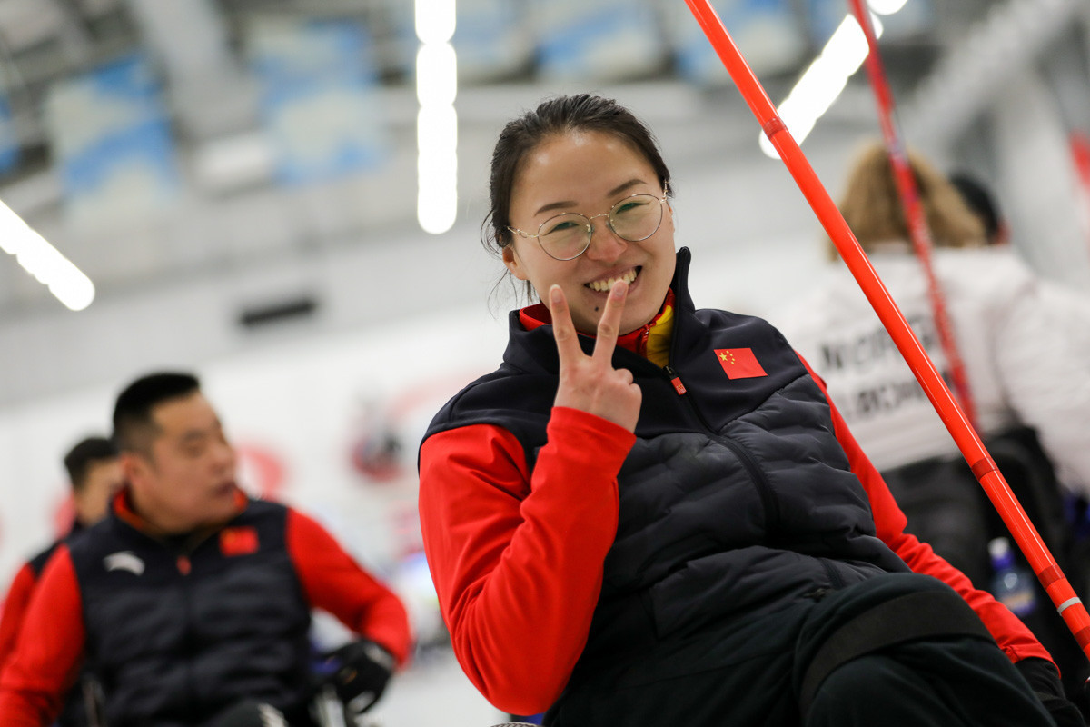 China are one of three nations to qualify for the knockout stages of the World Wheelchair Curling Championships today ©Getty Images