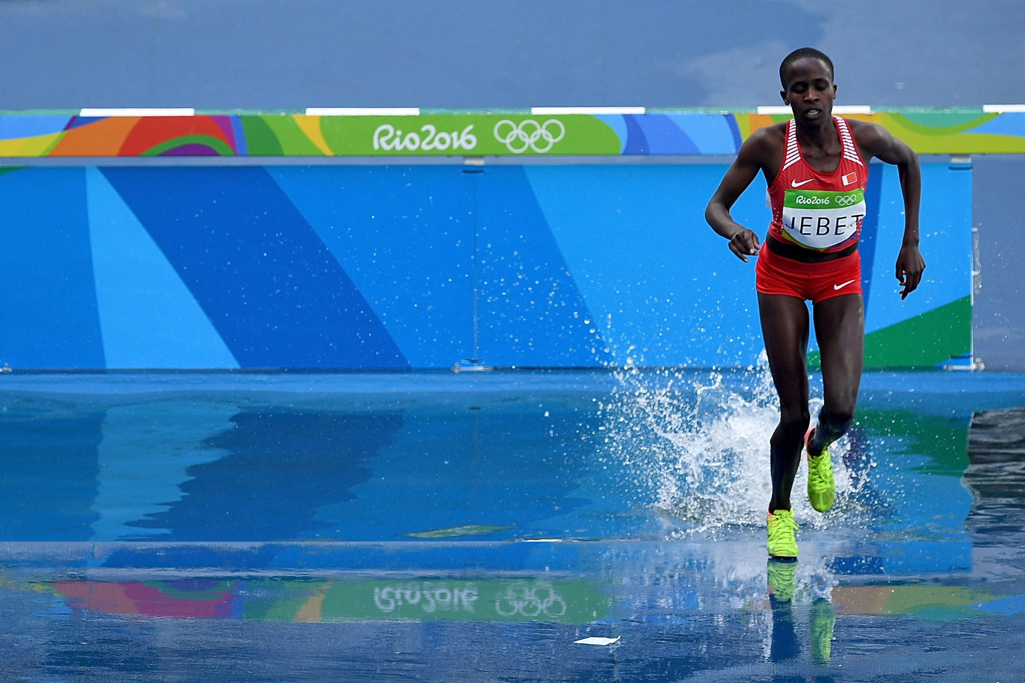 Bahrain's Ruth Jebet was handed a four-year doping ban yesterday ©Getty Images