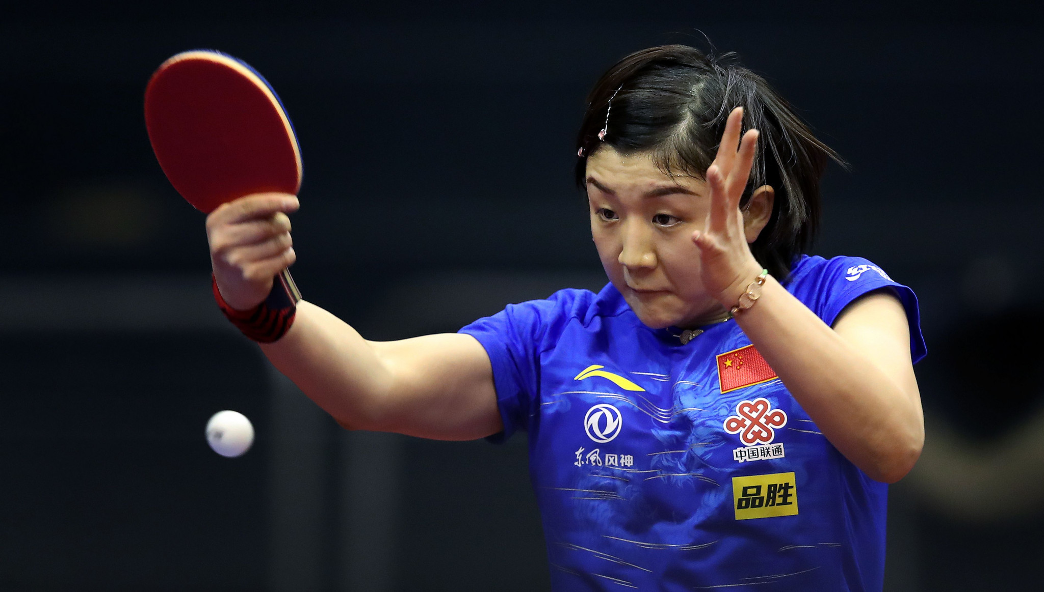 China's top women's seed Chen Meng breezed into the next round ©Getty Images
