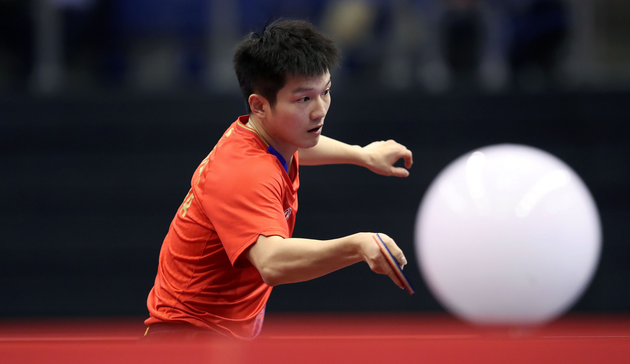 Fan Zhendong survived a scare at the ITTF Qatar Open ©Getty Images