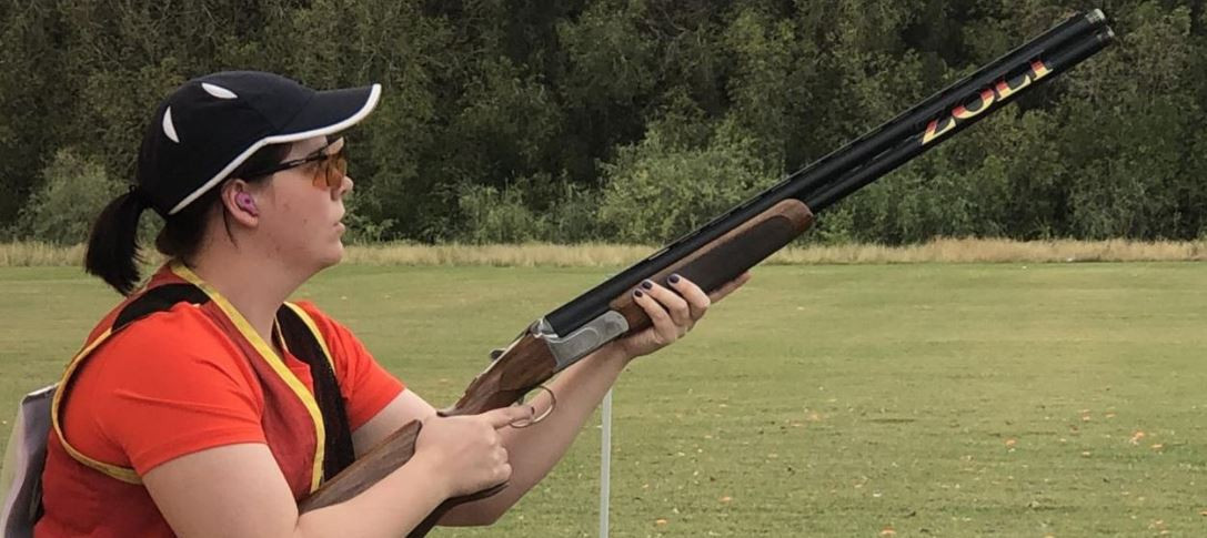Nadine Messerschmidt topped women's skeet qualifying after day one at the ISSF Shotgun World Cup in Nicosia ©DSB