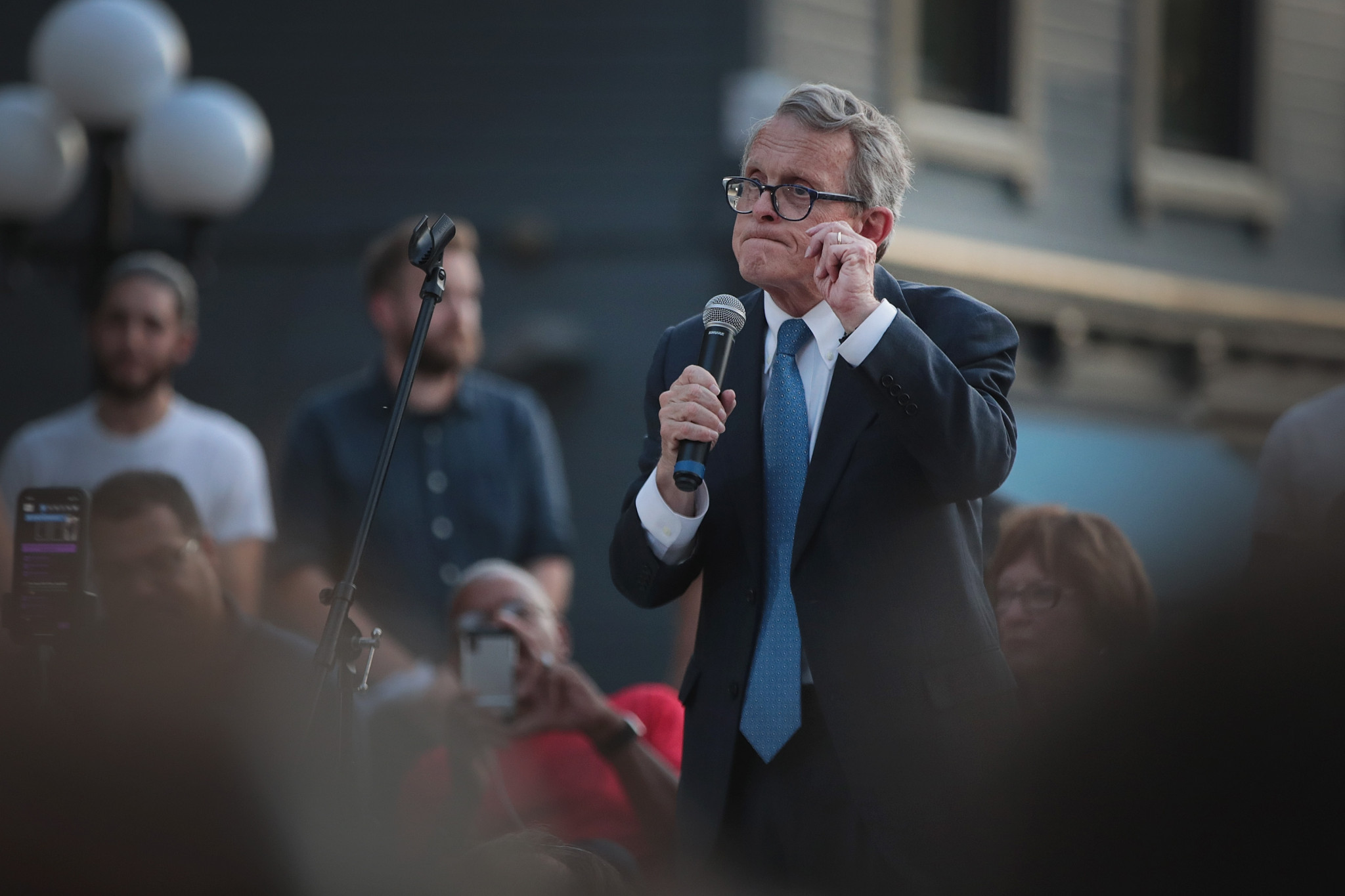Ohio Governor Mike DeWine said closing the event to spectators was the safest thing to do ©Getty Images